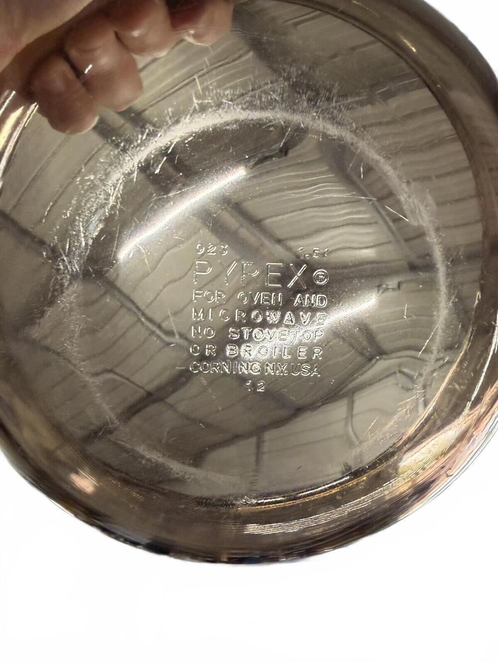 Vintage Pyrex Amber Glass Mixing Bowl